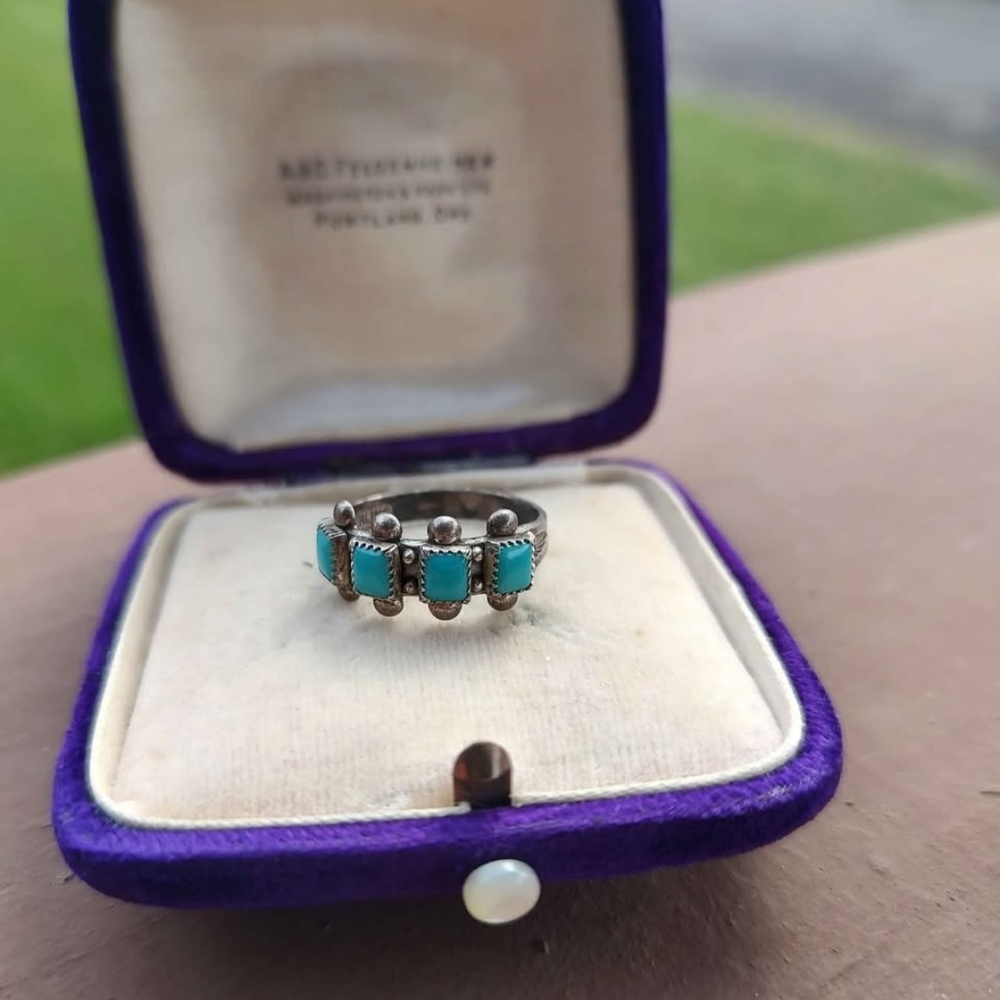 Bell Trading Turquoise Silver Ring